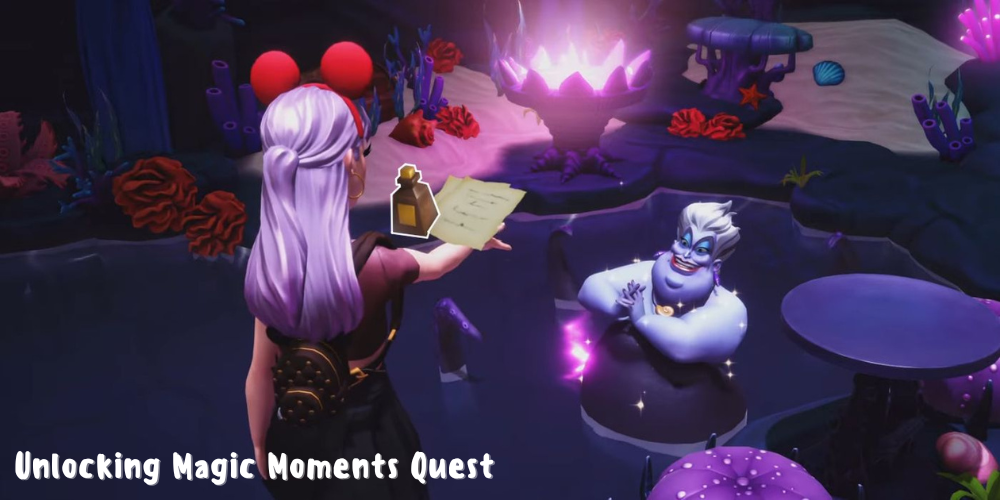 Unlocking Magic Moments Quest